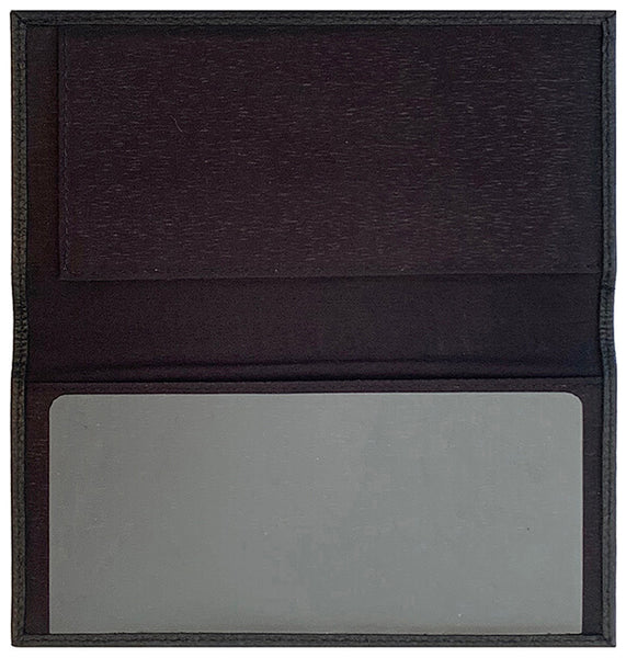 Basic Genuine Leather Checkbook Cover - A&A Creative Designs