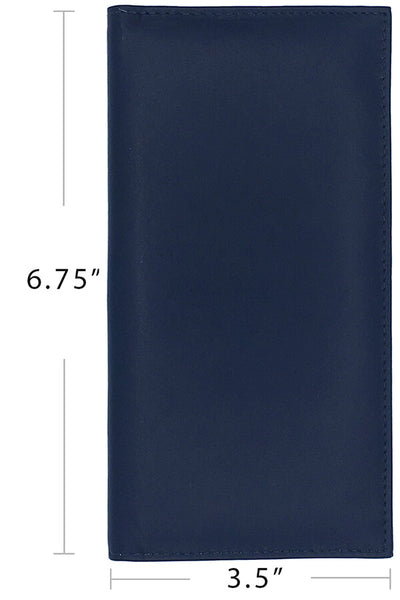 Basic Genuine Leather Checkbook Cover - A&A Creative Designs