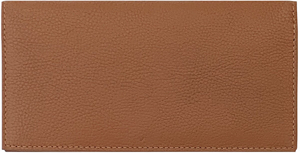 Basic Genuine Leather Checkbook Cover - A&A Creative Designs
