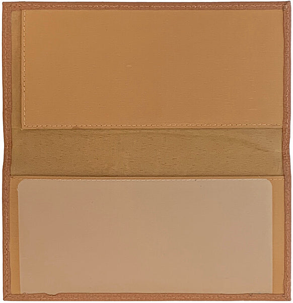 Basic Genuine Leather Checkbook Cover - A&A Creative Designs