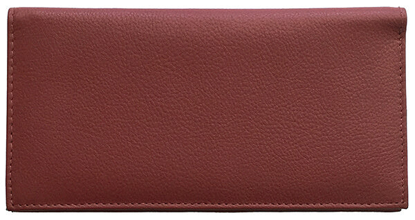 Basic Genuine Leather Checkbook Cover - A&A Creative Designs