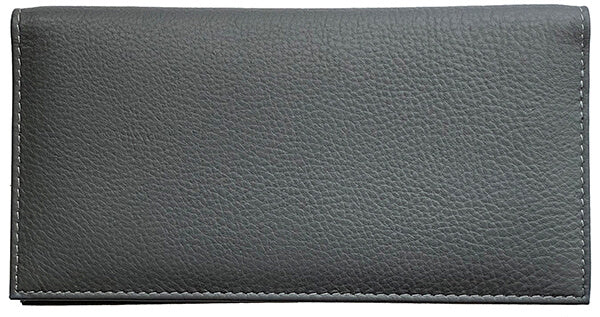 Basic Genuine Leather Checkbook Cover - A&A Creative Designs