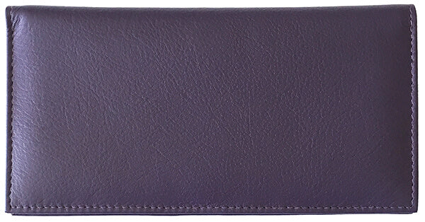 Basic Genuine Leather Checkbook Cover - A&A Creative Designs