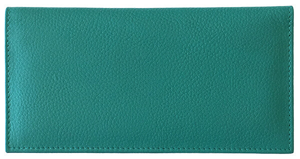 Basic Genuine Leather Checkbook Cover - A&A Creative Designs