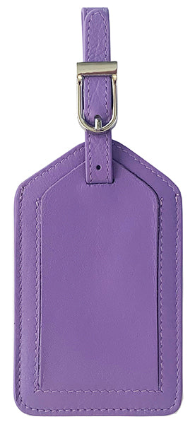 Genuine Top Grain Leather Luggage Tag - A&A Creative Designs