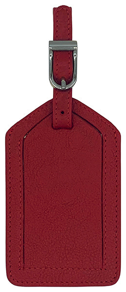 Genuine Top Grain Leather Luggage Tag - A&A Creative Designs