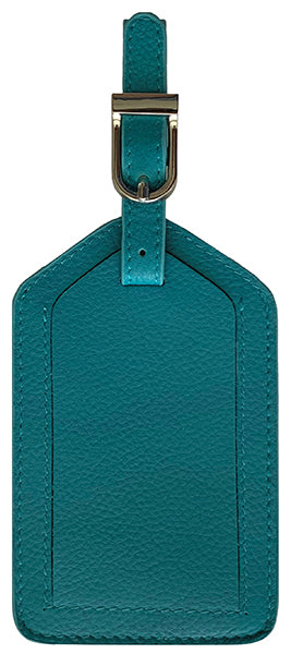 Genuine Top Grain Leather Luggage Tag - A&A Creative Designs