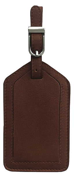 Genuine Top Grain Leather Luggage Tag - A&A Creative Designs