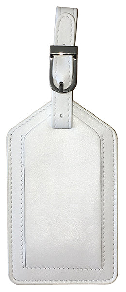 Genuine Top Grain Leather Luggage Tag - A&A Creative Designs