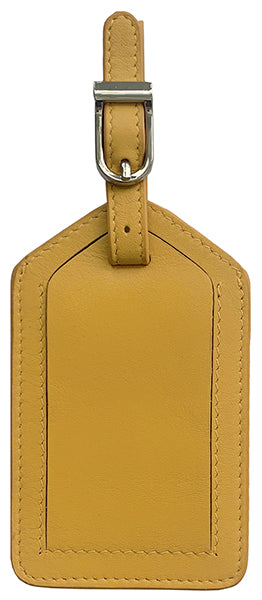 Genuine Top Grain Leather Luggage Tag - A&A Creative Designs