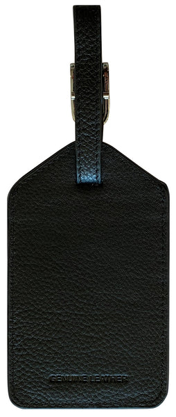 Genuine Top Grain Leather Luggage Tag - A&A Creative Designs