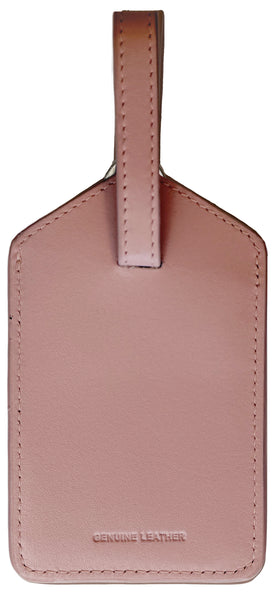 Genuine Top Grain Leather Luggage Tag