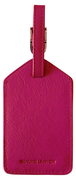 Genuine Top Grain Leather Luggage Tag - A&A Creative Designs
