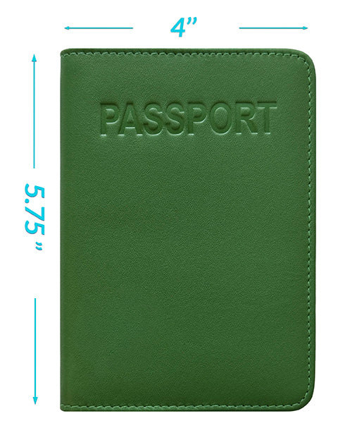 Personalized Passport Cover Holder and 2 Luggage Tags