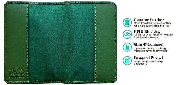 Personalized Passport Cover Holder and 2 Luggage Tags