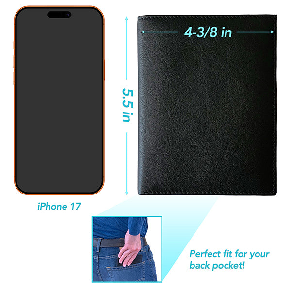 Deluxe Personalized Monogrammed Leather RFID Passport Wallet and Luggage Tag