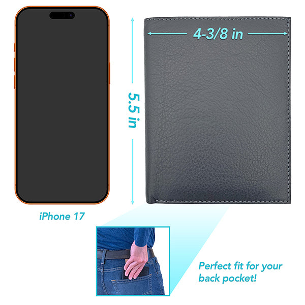 Deluxe Personalized Monogrammed Leather RFID Passport Wallet and Luggage Tag