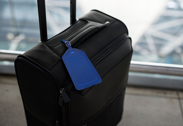 Genuine Top Grain Leather Luggage Tag - A&A Creative Designs