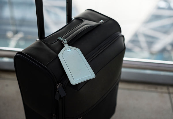 Genuine Top Grain Leather Luggage Tag - A&A Creative Designs