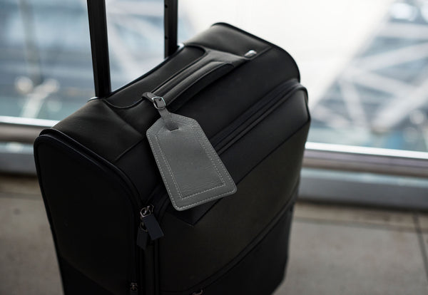Genuine Top Grain Leather Luggage Tag - A&A Creative Designs
