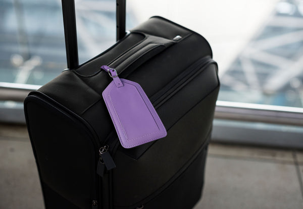 Genuine Top Grain Leather Luggage Tag - A&A Creative Designs