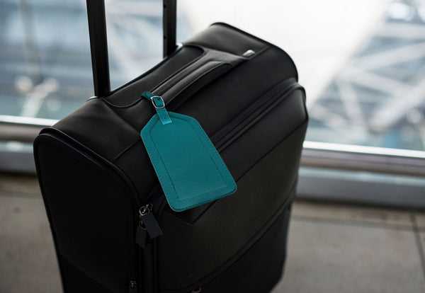 Genuine Top Grain Leather Luggage Tag - A&A Creative Designs