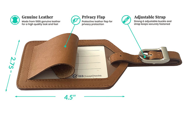 Personalized Monogrammed Leather RFID Passport Wallet and Luggage Tag - A&A Creative Designs