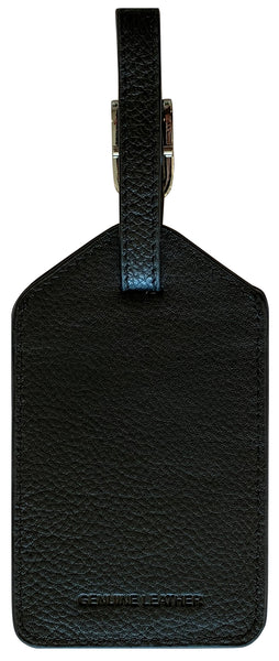 Personalized Monogrammed Leather Luggage Tags - 2 Pack - A&A Creative Designs