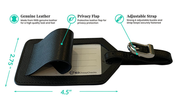 Personalized Monogrammed Leather RFID Passport Wallet and Luggage Tag - A&A Creative Designs