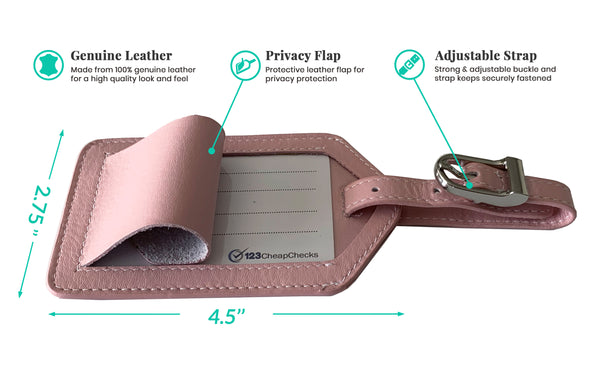 Personalized Monogrammed Leather RFID Passport Wallet and Luggage Tag - A&A Creative Designs