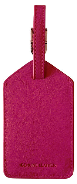 Personalized Monogrammed Leather Luggage Tag - A&A Creative Designs
