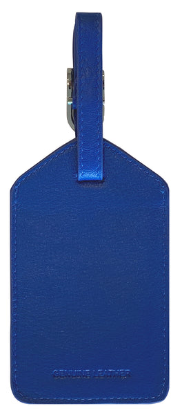Personalized Monogrammed Leather Luggage Tags - 2 Pack - A&A Creative Designs