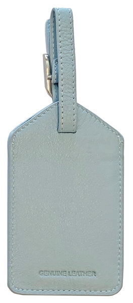 Personalized Monogrammed Leather Luggage Tags - 3 Pack - A&A Creative Designs
