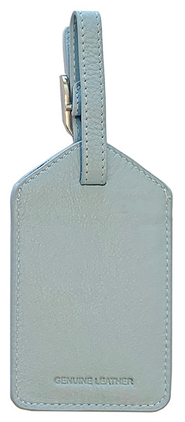 Personalized Monogrammed Leather Luggage Tag - A&A Creative Designs