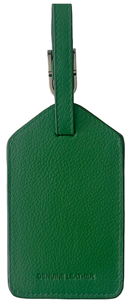 Personalized Monogrammed Leather Luggage Tags - 2 Pack - A&A Creative Designs