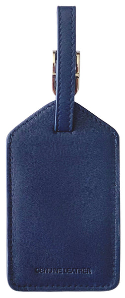 Personalized Monogrammed Leather Luggage Tags - 2 Pack - A&A Creative Designs