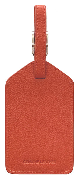 Personalized Monogrammed Leather Luggage Tags - 3 Pack - A&A Creative Designs