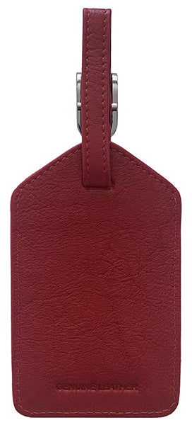 Personalized Monogrammed Leather Luggage Tags - 2 Pack - A&A Creative Designs