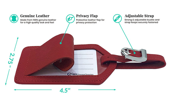Personalized Monogrammed Leather RFID Passport Wallet and Luggage Tag - A&A Creative Designs
