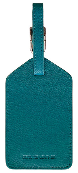 Personalized Monogrammed Leather Luggage Tags - 4 Pack - A&A Creative Designs