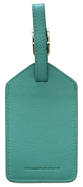 Personalized Monogrammed Leather Luggage Tags - 2 Pack - A&A Creative Designs