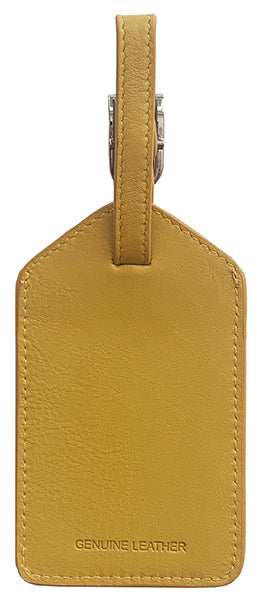 Personalized Monogrammed Leather Luggage Tags - 3 Pack - A&A Creative Designs