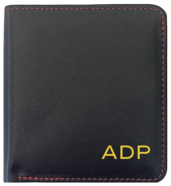 Personalized Genuine Leather Womens Mini Wallet - A&A Creative Designs
