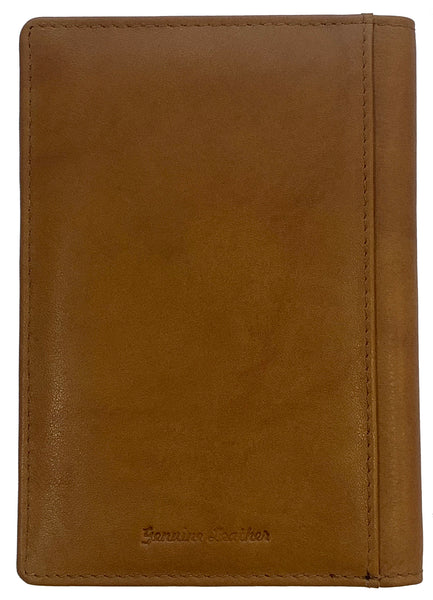 Personalized Monogrammed Leather RFID Passport Wallet and Luggage Tag - A&A Creative Designs