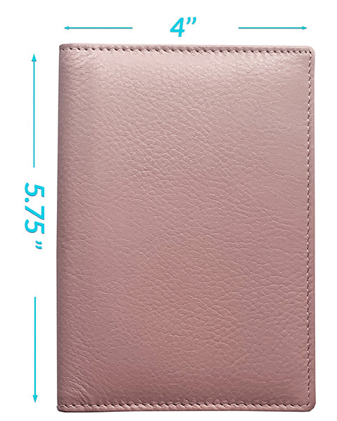 Personalized Monogrammed Leather RFID Passport Wallet and Luggage Tag - A&A Creative Designs