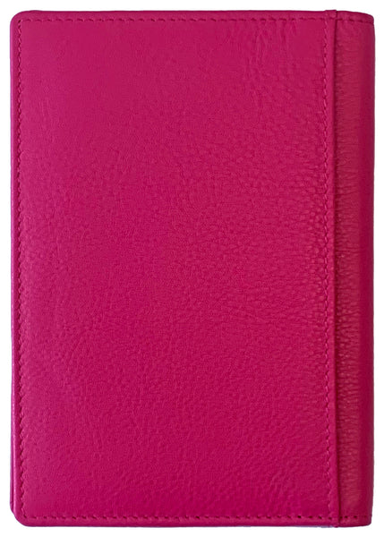 Personalized Monogrammed Leather RFID Passport Wallet and Luggage Tag - A&A Creative Designs