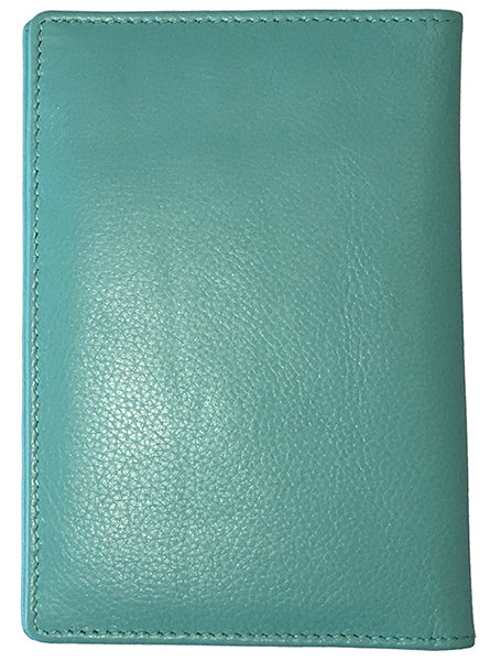 Personalized Monogrammed Leather RFID Passport Wallet and Luggage Tag - A&A Creative Designs
