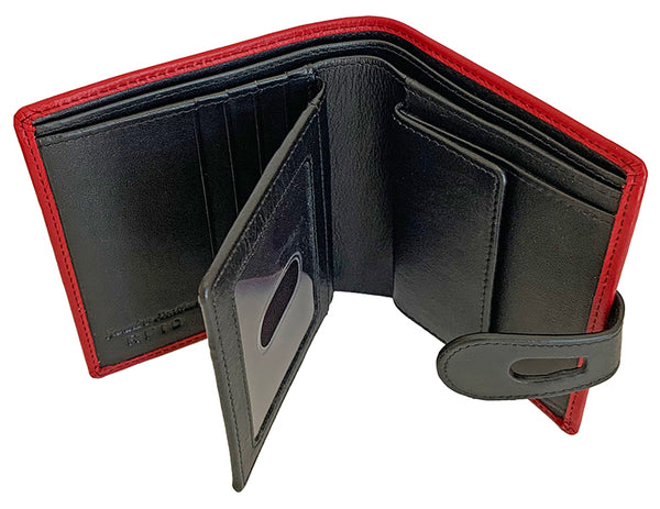 Personalized Genuine Leather Womens Small Wallet - A&A Creative Designs