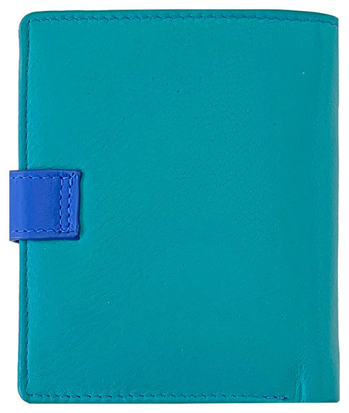 Personalized Genuine Leather Womens Small Wallet - A&A Creative Designs